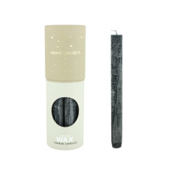 Wax Dinner Candles Core Set/7 - stone