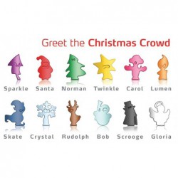 Vacu Vin Christmas Crowd - Glassmakers