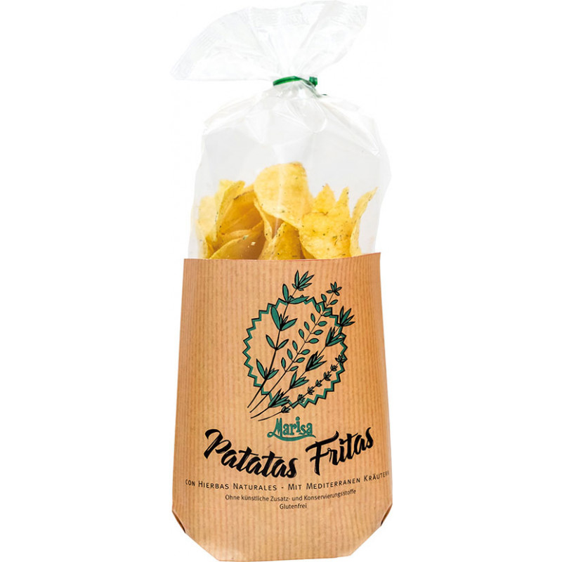 Marisa - Patatas Fritas Mediterran  - Kartoffelchips mit mediterranen Kräutern