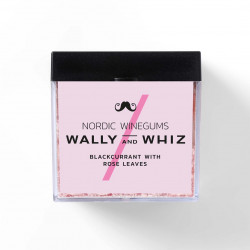 Wally And Whiz - Nordic Gourmet Winegums Blackcurrant & Rose Leaves