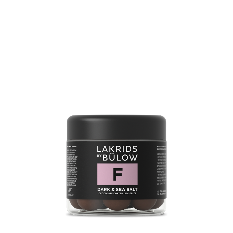 Lakrids by Bülow - F - Dark and Sea Salt klein