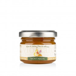 Alpe Pragas Mostarda - Chutney Birnen mit Safran