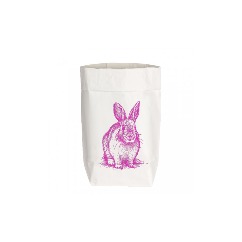 PaperBag small - Hase sitzend