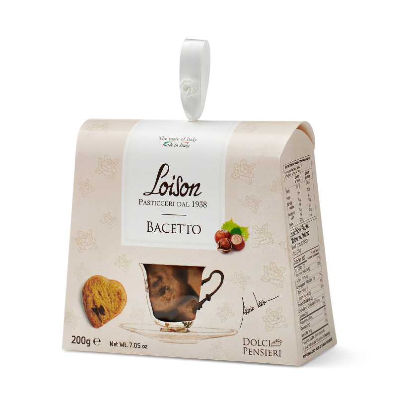Biscotti Burro Bacetto in astuccio - Haselnuss Schokoladen Butterkekse Biscotti Burro Bacetto in astuccio - Haselnuss Schokoladen Butterkekse