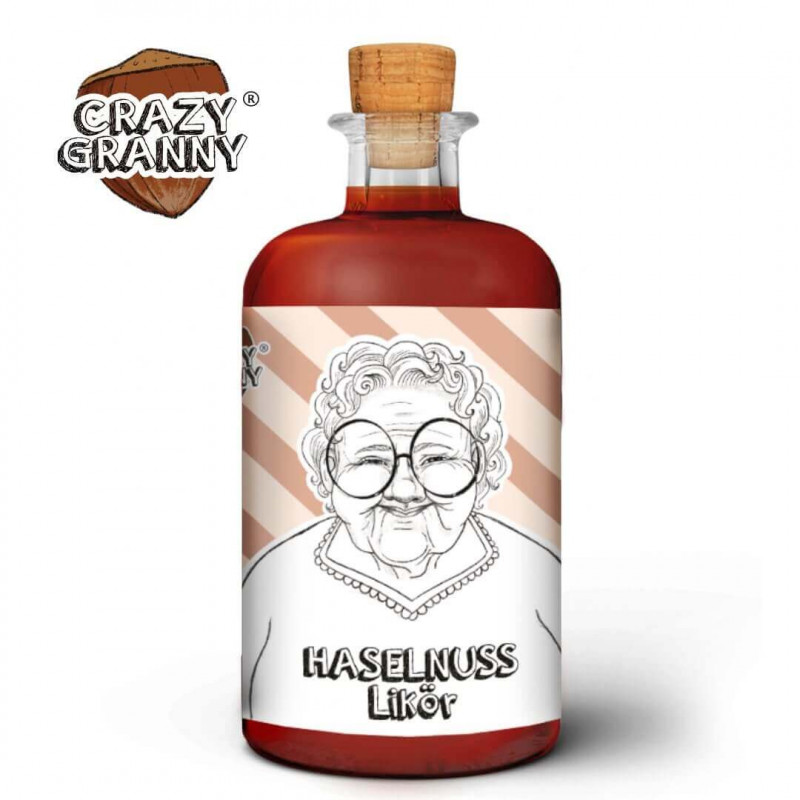 Crazy Granny - Haselnuss Likör