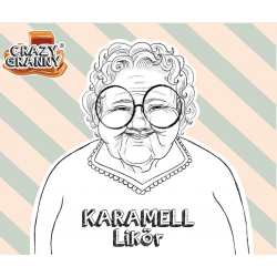 Crazy Granny - Karamell Likör