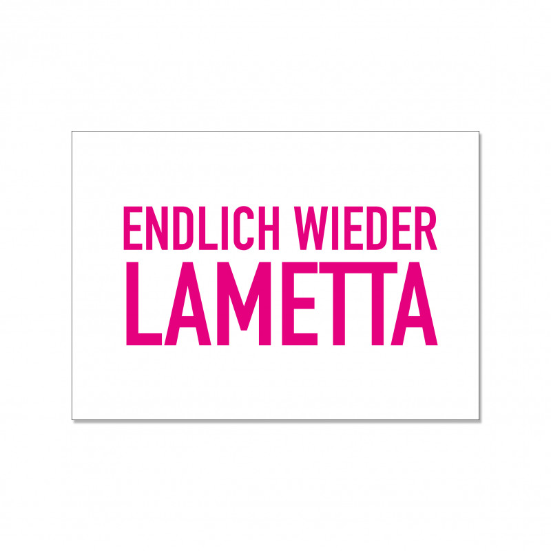 Postkarte - Lametta Postkarte - Lametta