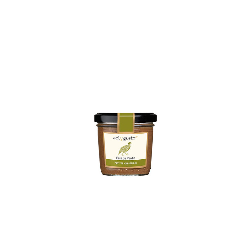 Sol y Gusto - Paté de Perdiz - Pastete vom Rebhuhn Sol y Gusto - Paté de Perdiz - Pastete vom Rebhuhn