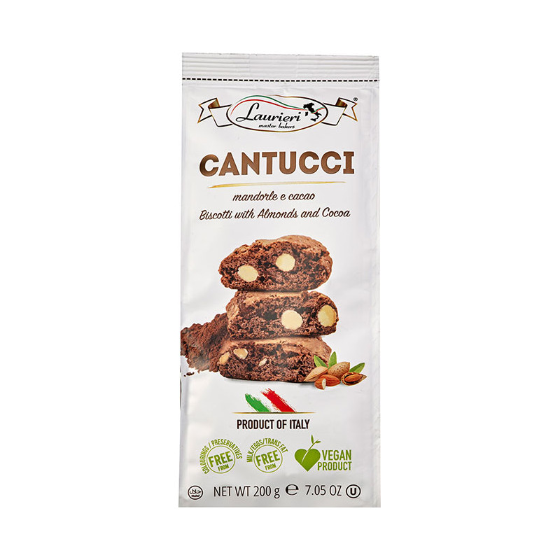 Laurieri - Cantucci con Mandorle e Cacao