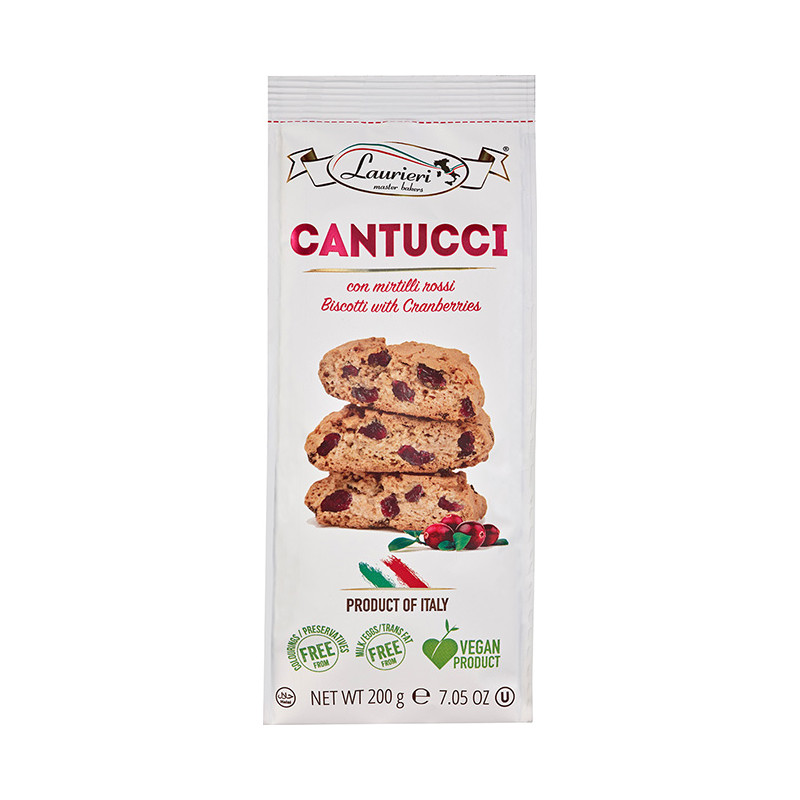 Laurieri - Cantucci con Cranberry