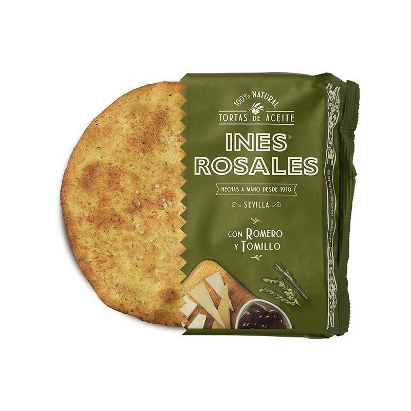 Ines Rosales - Tortas de Aceite Ines Rosales Romero y Tomillo Ines Rosales - Tortas de Aceite Ines Rosales Romero y Tomillo