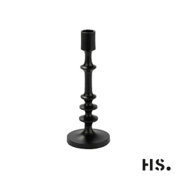 Candleholder Munia Black big - Kerzenständer Munia Schwarz gross