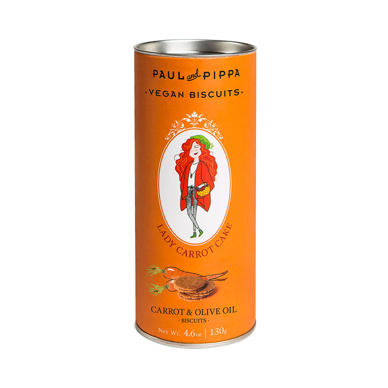Paul & Pippa - Lady Carrot - Kekse mit Olivenöl und Karotten - vegan