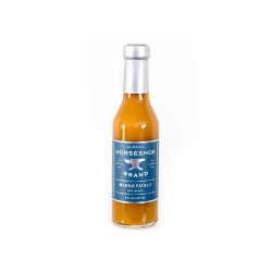 Horseshoe Brand - Mango Fratili Hot Sauce - medium hot