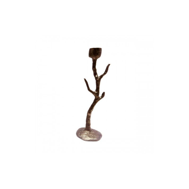 Home Society - Candle Holder Branch metal bronze medium