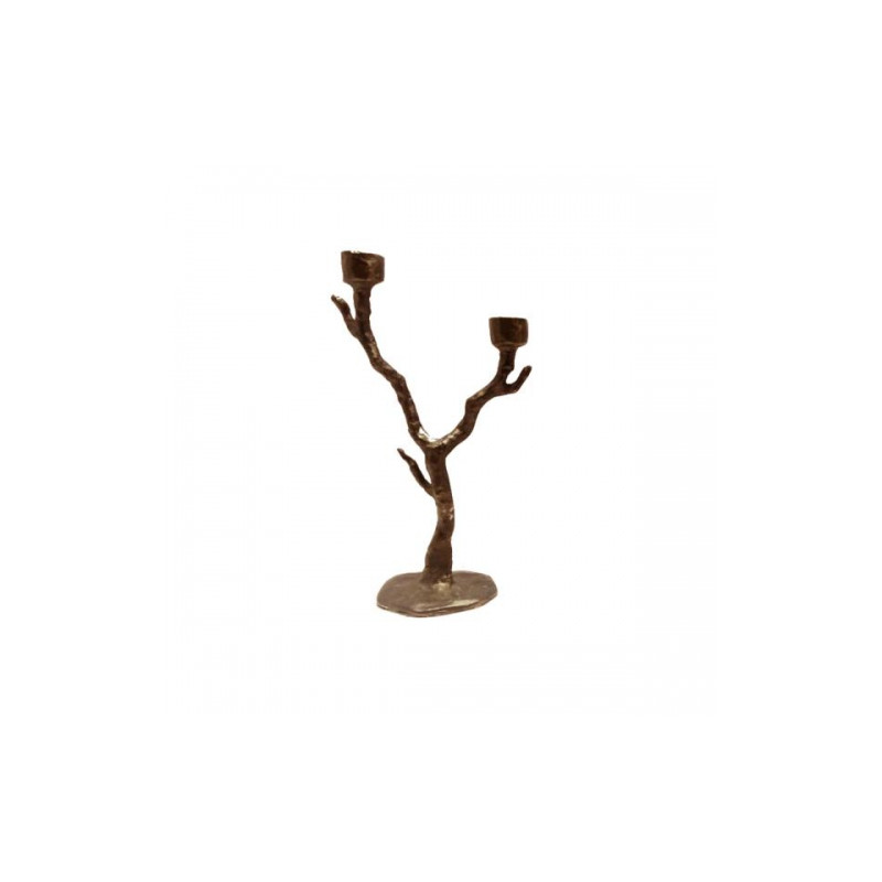 Home Society - Candle Holder Branch bronze large