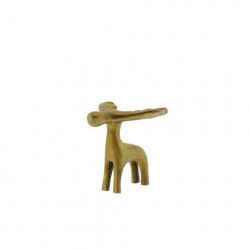 Home Society - Deco Deer Luster metal gold small