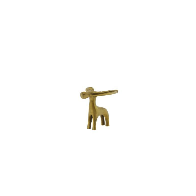 Home Society - Deco Deer Luster metal gold small