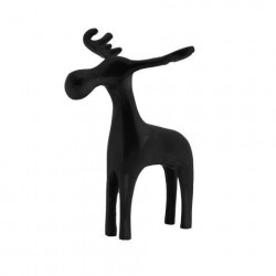 Home Society - Deco Deer Luster metal black large