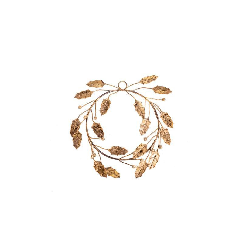 Home Society - Wreath Aurland gold medium