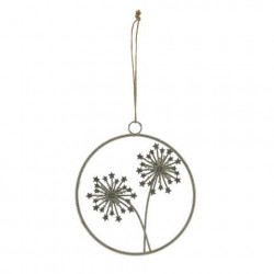 Home Society - Ornament Dandel metal silve