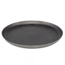 Home Society - Tray Silkeborg metal black large