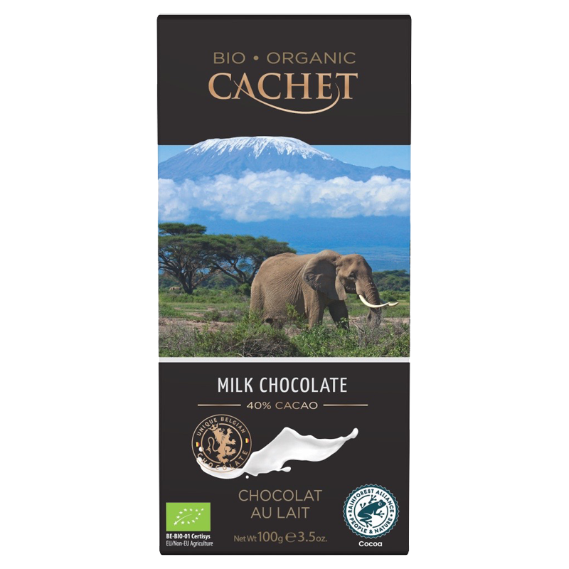 Cachet Schokolade - Milk Chocolate 40% - Tanzania