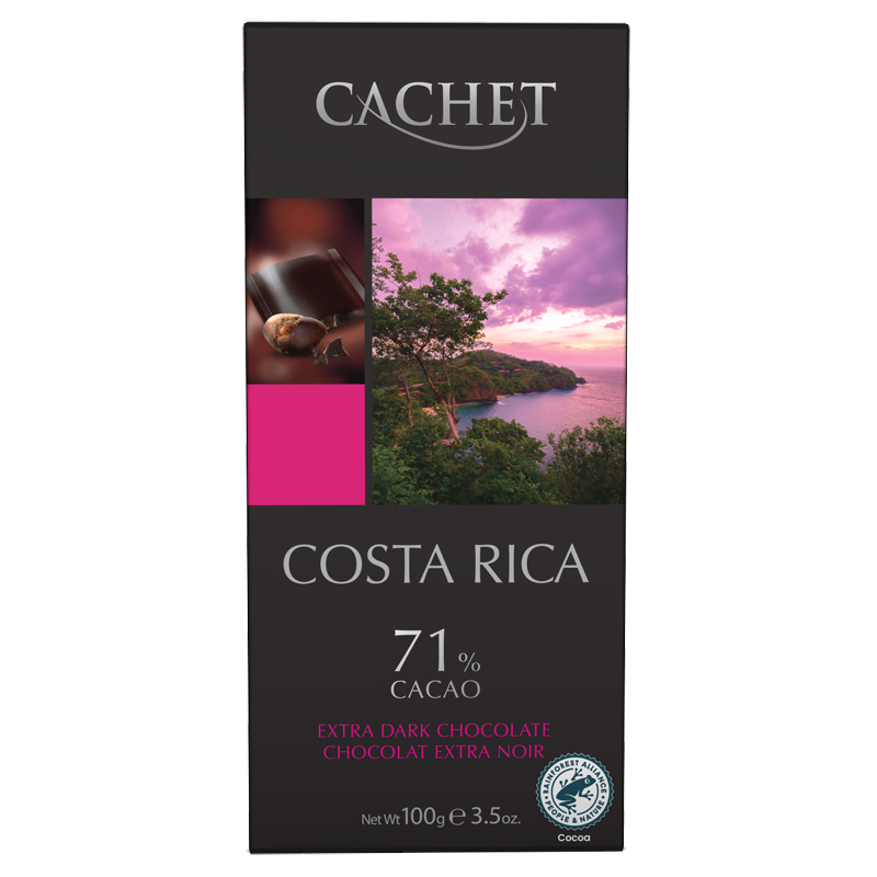 Cachet Schokolade - Extra Dark Chocolate 71% - Costa Rica