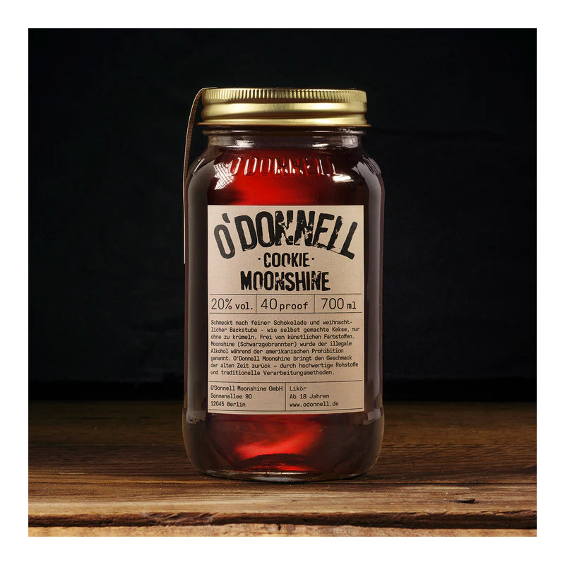 O’Donnell Moonshine Cookie gross 0,700 Liter