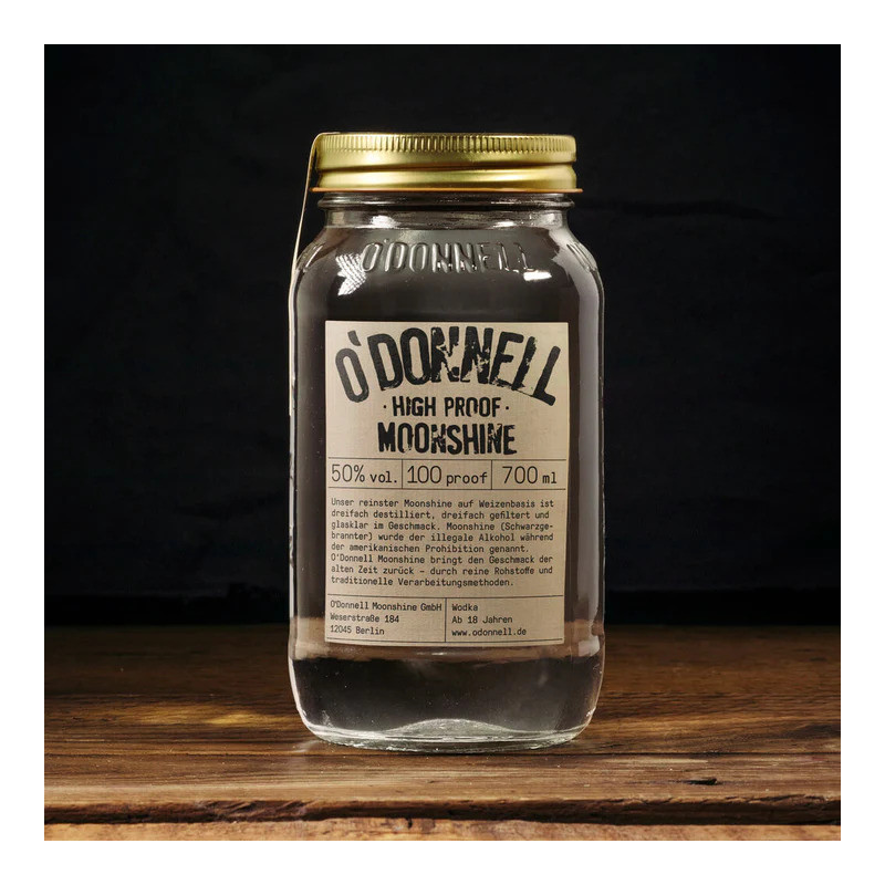 O’Donnell Moonshine High Proof gross 0,700 Liter