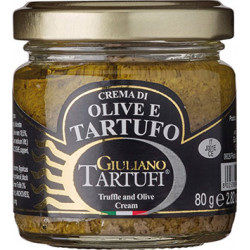 Giuliano Tartufi - Crema di Olive e Tartufo - Creme mit Oliven und Trüffel