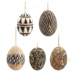 Home Society - Ornament Ono Multi Color - large - Set / 5