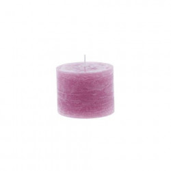 Home Society - Pillar Candle lilac - Stumpenkerze lilac - 9x7 cm
