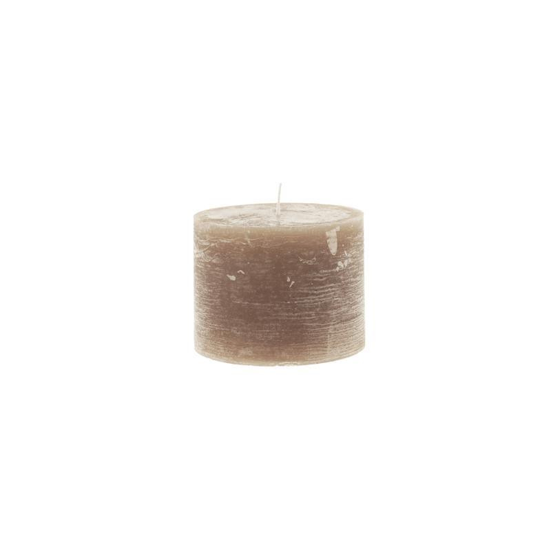 Home Society - Pillar Candle taube - Stumpenkerze taube - 9x7 cm