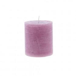 Home Society - Pillar Candle lilac - Stumpenkerze lilac - 9x10 cm