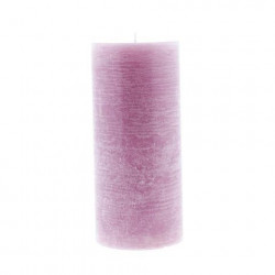 Home Society - Pillar Candle lilac - Stumpenkerze lilac - 9x20 cm