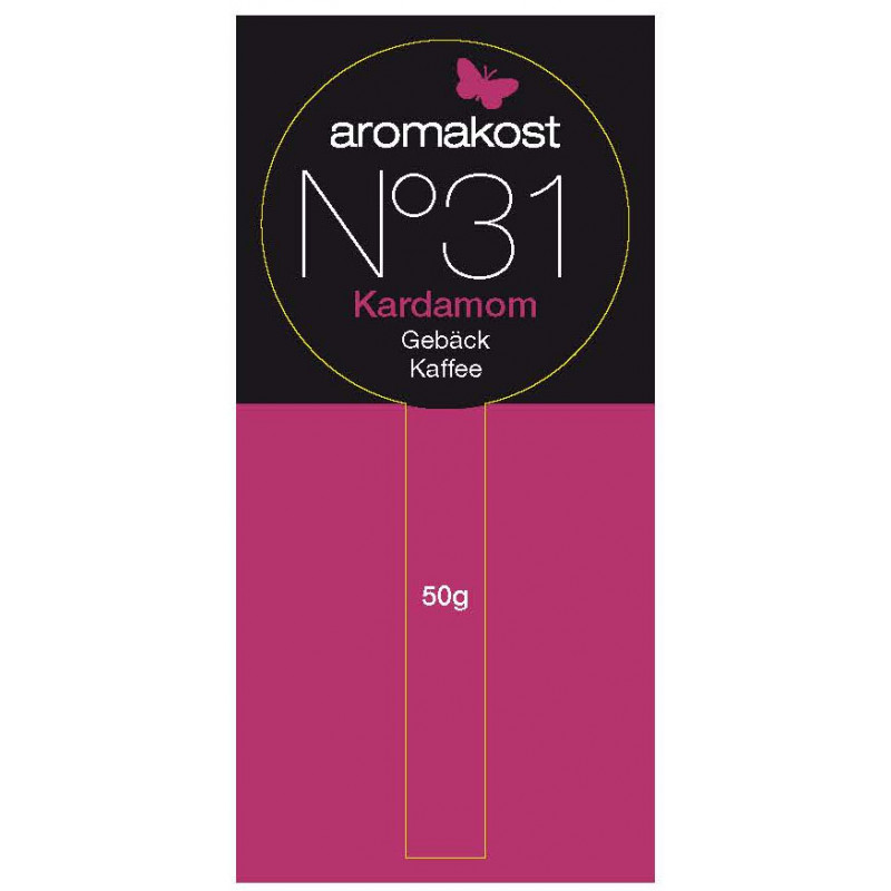 aromakost - N°31 Kardamom, gemahlen