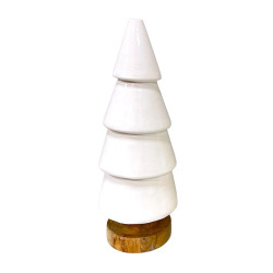 Deko Cone - Deko Kegel - white - weiss - large