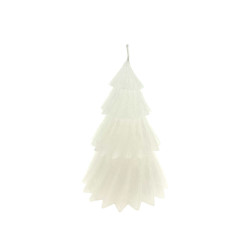 Deko Kerze Windy Tree - weiss - small