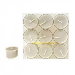 Tealight - Teelicht - greige  - Box / 9