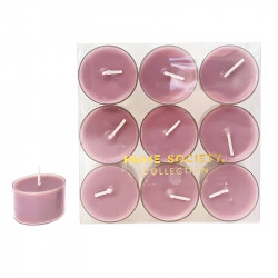 Tealight - Teelicht - lilac - Box / 9