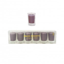 Home Society - Votive Candle Set 6 purple - Votive Kerzen 6er Set - violett