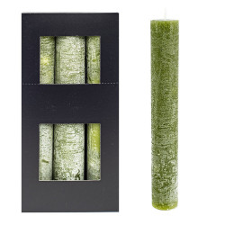 Home Society - Dinner Candle XL - green