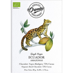 Chocolate Orgániko - Single Origin - 75% Cacao Ecuador Amazonas