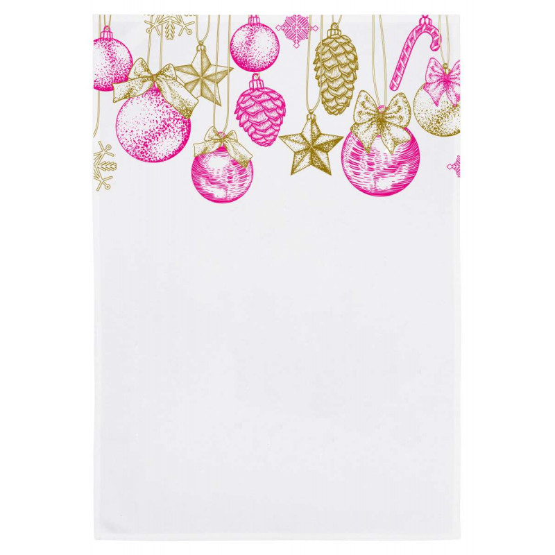 Geschirrtuch weiss - Weihnachtsbaumschmuck Geschirrtuch weiss - Weihnachtsbaumschmuck