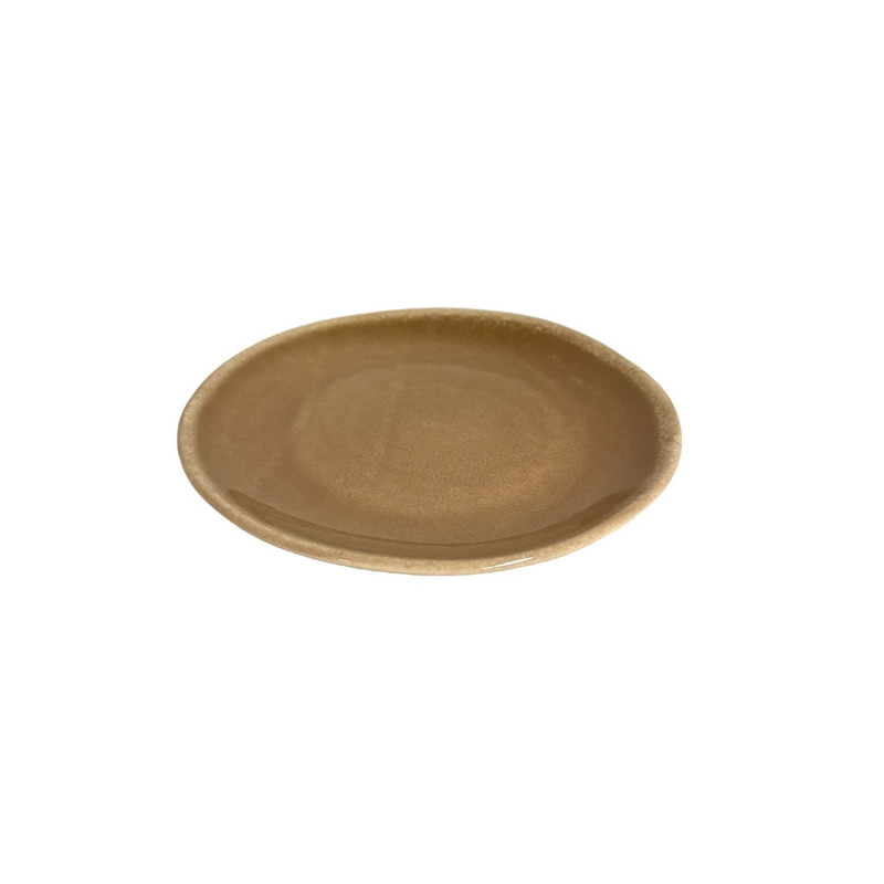 Home Society - Plate Sofie - brown - small