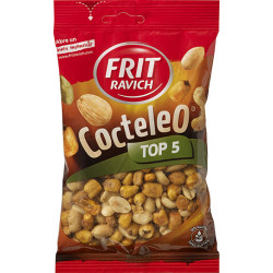 Frit Ravich Cocteleo Top 5 - Mix aus Erdnüssen, Mandeln, Cashewnüssen, Pistazien, gebratenem Mais Barbecue