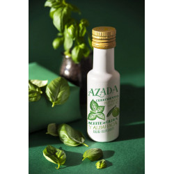 Azada - Natives Olivenöl Extra mit Basilikum bio 0,100 Liter