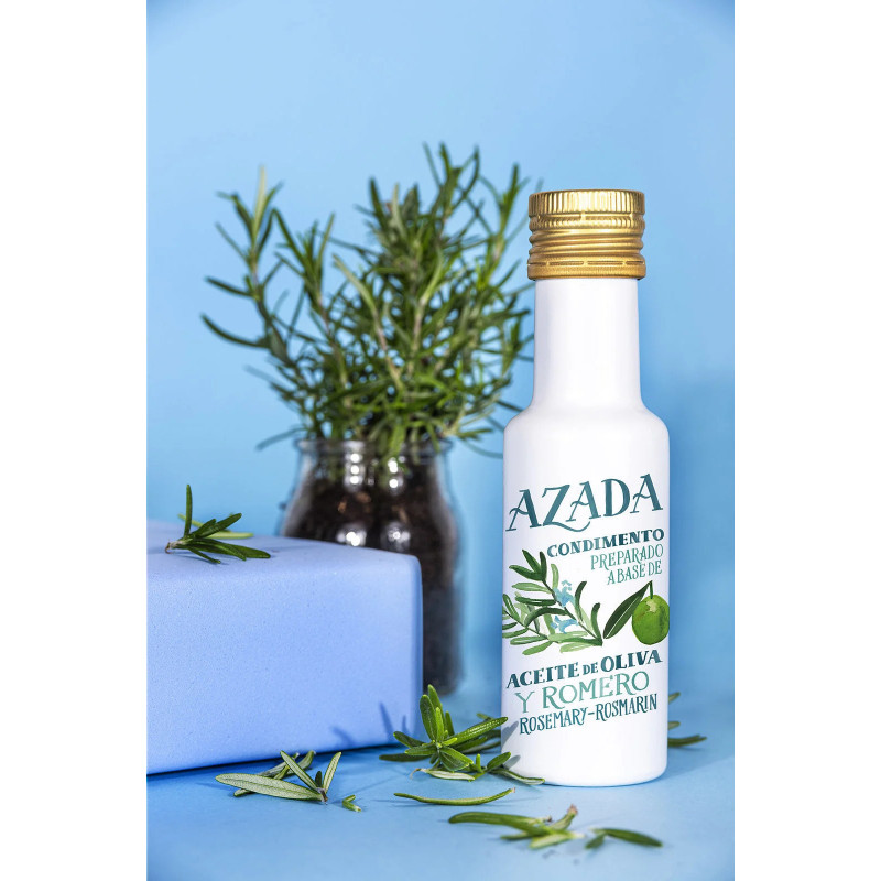 Azada - Natives Olivenöl Extra mit Romarin bio 0,100 Liter