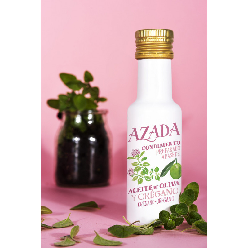 Azada - Natives Olivenöl Extra mit Oregano bio 0,100 Liter